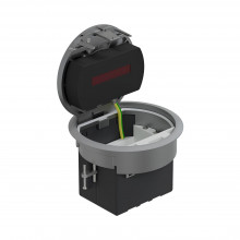 LUK/1,5AL66 Люк в пол на 1,5 поста (45х45мм), с суппортом и коробкой, сталь IP66