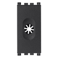 Vimar Модуль с зажимами для кабеля, серый, 19044 Vimar Модуль с зажимами для кабеля, серый, 19044