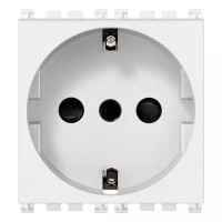 Vimar Розетка 2P+T 16A P30, белая, 19209.B Vimar Розетка 2P+T 16A P30, белая, 19209.B