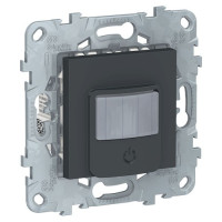 NU552754 - Unica new датчик движения wiser c универсальным кнопочным Led диммером, антрацит