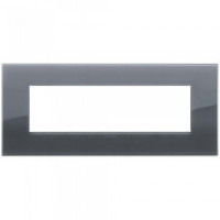 Vimar Накладка CLASSIC на 7 модулей рефлекс серый дым, 19657.61