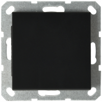 Выключатель одноклавишный 10A 250V~ с накладкой цвет черный матовый (soft touch), G3011PB, Jasmart Electric Выключатель одноклавишный 10A 250V~ с накладкой цвет черный матовый (soft touch), G3011PB, Jasmart Electric