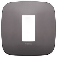 19671.29 - Vimar Накладка ROUND на 1 модуль никель темный