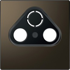 D-Life Накладка  TV розетки, 2(3) отверстия, мокко