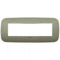 19687.87 - Vimar Накладка ROUND на 7 модулей зеленая