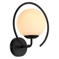 Evoluce SL418.401.01 Светильник настенный Черный/Белый E27 1*60W Evoluce SL418.401.01 Светильник настенный Черный/Белый E27 1*60W