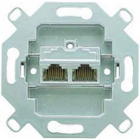 Двойная UAE розетка; экранированная; категория 6, EPUAE8-8UPOK6