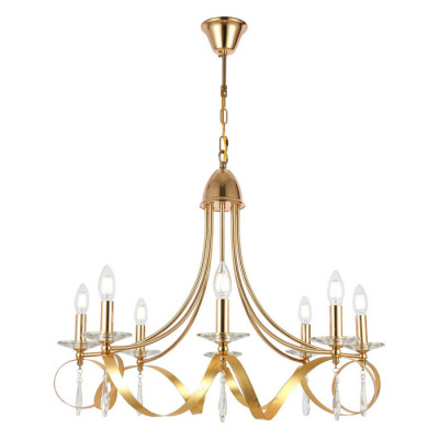 Evoluce SLE120213-08 Светильник подвесной Французское золото E14 8*40W