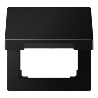 Откидная крышка для устройств 50х50; термопласт; черный матовый, LS990BFKLSWM Откидная крышка для устройств 50х50; термопласт; черный матовый, LS990BFKLSWM