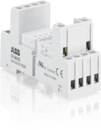 Цоколь CR-M4SS для реле CR-M2/4ПК ABB 1SVR405651R3000 Цоколь CR-M4SS для реле CR-M2/4ПК ABB 1SVR405651R3000