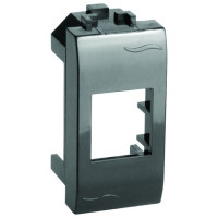 ДКС Адаптер для информационных разъемов Systimax, черный, 1мод., 77609N