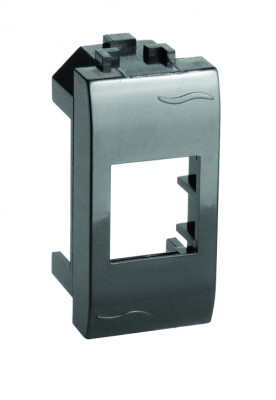 ДКС Адаптер для информационных разъемов Systimax, черный, 1мод., 77609N