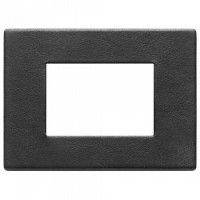 Vimar Накладка на 3 модуля, черный лес, 22653.23