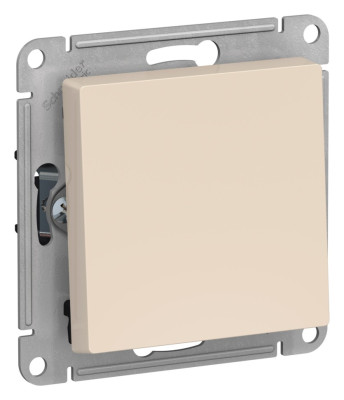 ATN000271 - ATLASDESIGN 1-клавишный ПЕРЕКРЕСТНЫЙ ПЕРЕКЛЮЧАТЕЛЬ, сх.7, 10АХ, механизм, БЕЖЕВЫЙ, Systeme Electric