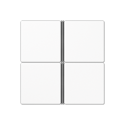 четырехклавишная крышка для KNX, в сборе, A404TSAWW