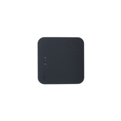 BLANCA О/У 1-клавишный ВЫКЛЮЧАТЕЛЬ (cх.1) с подсв.ИЗОЛ.ПЛ,10А,250B,АНТРАЦИТ