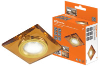 Светильник встраиваемый СВ 03-02 MR16 50Вт G5.3 коричневый/золото TDM Electric, SQ0359-0045