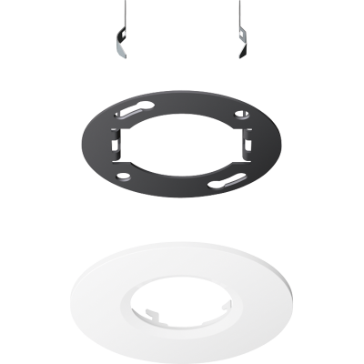 Монтажный комплект для потолочной скрытой установки датчиков движения "мини"; белый; Аксессуары, PMM-UP-SET-WW
