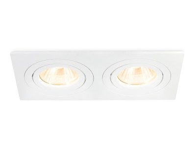 Встраиваемый поворотный точечный светильник MR16 2*GU5.3, AMBRELLA LIGHT, TN102626