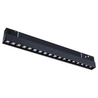 Arte Lamp LINEA, Светильник потолочный, цвет арматуры - черный, 1x18W LED, A4665PL-1BK