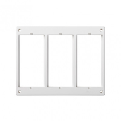 Simon Cima 500 Белая Рамка в люк 52050103-..., 52052103-…, 52051803-030