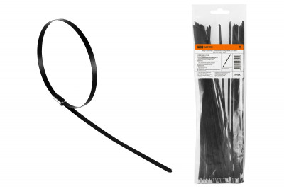 Хомут стальной с полимерным покрытием ХСП (304) 4,6х125 (50шт) TDM Electric, SQ0582-0103