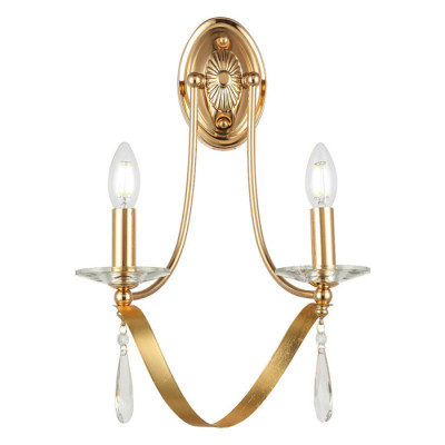 Evoluce SLE120211-02 Светильник настенный Французское золото E14 2*40W