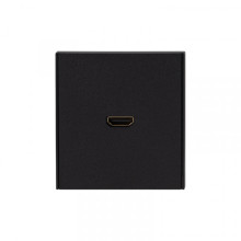 Розетка STRONG HDMI с/у антрацит KRANZ, KR-78-0730-5