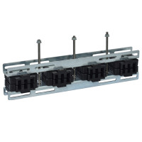 Дополнительный суппорт для медных расположенных в ряд шин с расстоянием между точками крепления 125 мм, до 4000А