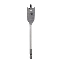 Сверло перовое по дереву 45х152 мм (шестигранный хвостовик) Kranz, KR-91-0678