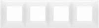 Vimar Накладка на 8 модулей (2+2+2+2), белая, 09668.01