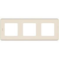 Legrand Рамка 3 поста - Legrand Inspiria - слоновая кость, 673951