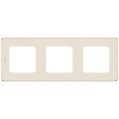 Legrand Рамка 3 поста - Legrand Inspiria - слоновая кость, 673951
