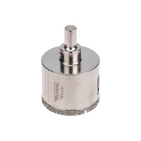 Коронка алмазная 50мм по керамограниту с центровочным сверлом KRANZ, KR-92-0014