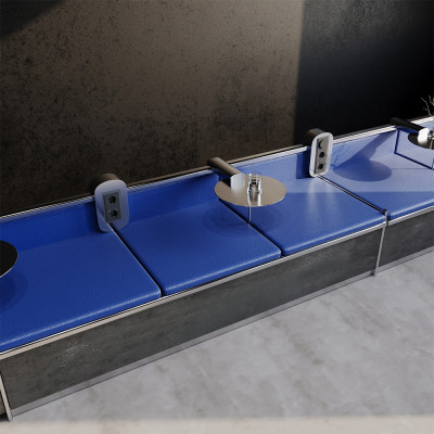 Светорегулятор встраиваемый VOLTUM S70 поворотно-нажимной 600 Вт, (графит), VLS070307