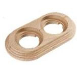 Bironi Рамка 2 постовая для открытой проводки (Натурэль на бревно 220мм), BFC22-620-10