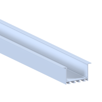 Donel,Встраиваемый алюминиевый профиль 65х35х2000. Цвет: RAL9003.,Серия:DN8ALE, DN18529RAL9003