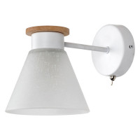 Arte Lamp TYLER, Бра, цвет арматуры - белый, цвет плафона/декора - БЕЛЫЙ, 1х60W E27, A1031AP-1WH