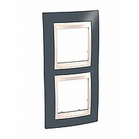 ХАМЕЛЕОН РАМКА 2-постовая, вертикальная, БЕЖЕВЫЙ/ СЕРО-ЗЕЛЕНЫЙ