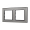 043798 - Рамка стеклянная FRM-GLARE-GS-2-GR (Arlight, -)