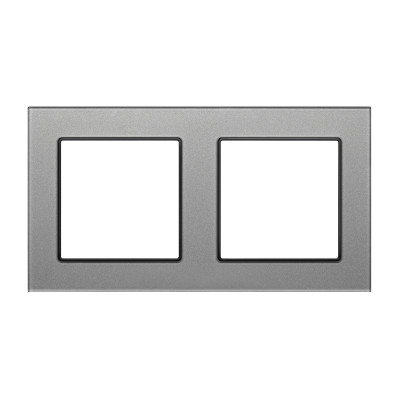 043798 - Рамка стеклянная FRM-GLARE-GS-2-GR (Arlight, -)
