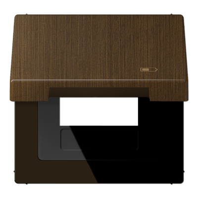 Рамка с подпружиненной крышкой для USB-механизмов, с центральной платой, ME2990KLUSBAT