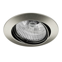 Lightstar 011025 Светильник LEGA HI ADJ MR16/HP16 НИКЕЛЬ (в комплекте)