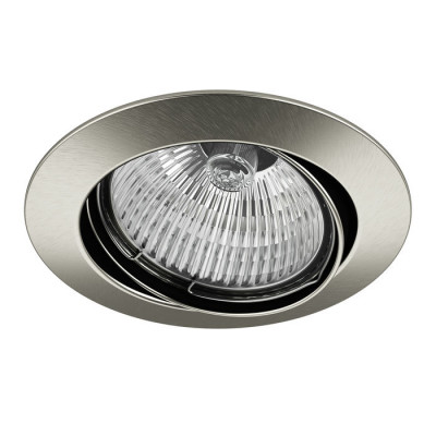Lightstar 011025 Светильник LEGA HI ADJ MR16/HP16 НИКЕЛЬ (в комплекте)