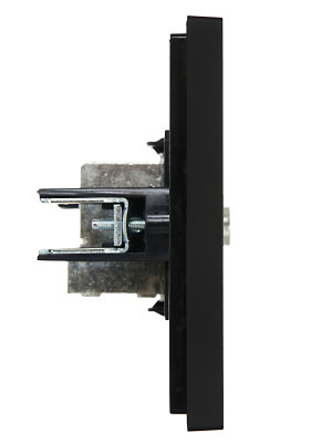 FORTE&PIANO Роз. TV проходная FP129 чер. IEK, FP-A10-P-K02