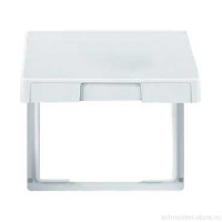 Aquadesign Крышка IP44 с адапт. рамкой, бел.
