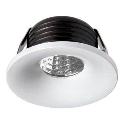 Novotech 357700 SPOT NT18 229 белый Встраиваемый светильник IP20 LED 3000K 3W 160-265V DOT