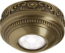 FD15-LEPB Fede ROMA Светильник потолочный накладной, Bright Patina