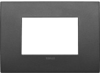 Vimar Накладка CLASSIC на 3 модуля графит матовый, 19653.01 Vimar Накладка CLASSIC на 3 модуля графит матовый, 19653.01