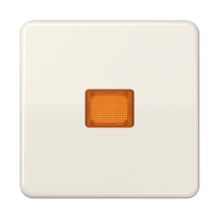 Клавиша с оранжевым окошком для выключателя с подсветкой; слоновая кость, CD590KOBF Клавиша с оранжевым окошком для выключателя с подсветкой; слоновая кость, CD590KOBF